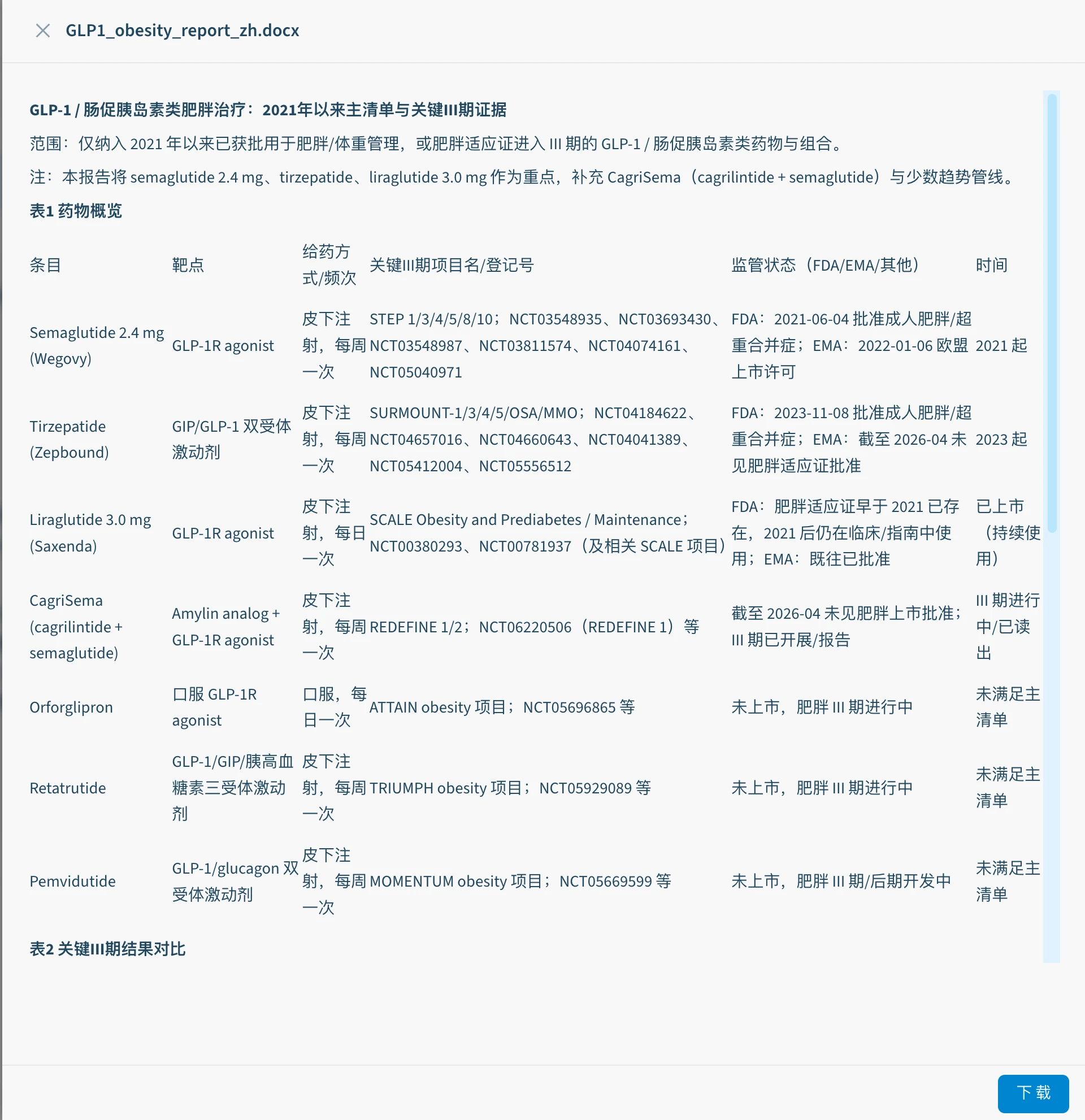 结果预览